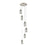 Innovations Crown Point 6Lt 16" Cord Multi Pendant, SN/SM - 116B-6P-SN-G434-7SM