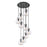 Innovations Newton-S 9Lt 8" CM Pendant, 18" Cpy, B/SD - 119-410-1PS-BK-G410-8SDY