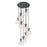 Innovations Newton-B 9Lt 8" CM Pendant, 18" Cpy, B/SD - 119-410-1PS-BK-G412-8SDY