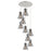 Innovations Newton-C 9Lt 8" CM Pendant, 18" Cpy, PN/SM - 119-410-1PS-PN-G411-8SM