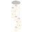 Innovations Newton-B 9Lt 8" CM Pendant, 18" Cpy, PN/WH - 119-410-1PS-PN-G412-8WH