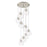 Innovations Newton-S 9Lt 8" CM Pendant, 18" Cpy, SN/CL - 119-410-1PS-SN-G410-8CL
