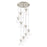 Innovations Newton-C 9Lt 8" CM Pendant, 18" Cpy, SN/CL - 119-410-1PS-SN-G411-8CL