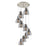 Innovations Newton-B 9Lt 8" CM Pendant, 18" Cpy, SN/SM - 119-410-1PS-SN-G412-8SM