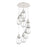 Innovations Malone 9Lt 6" CM Pendant, 18" Canopy, PN/CL - 119-450-1P-PN-G450-6CL