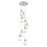 Innovations Malone 9Lt 6" CM Pendant, 18" Canopy, SN/CL - 119-450-1P-SN-G450-6CL