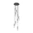 Innovations Owego 9Lt 5" CM Pendant, 18" Canopy, BK/CL - 119-451-1P-BK-G451-5CL