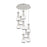 Innovations Owego 9Lt 5" CM Pendant, 18" Canopy, PN/CL - 119-451-1P-PN-G451-5CL