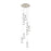 Innovations Owego 9Lt 5" CM Pendant, 18" Canopy, SN/CL - 119-451-1P-SN-G451-5CL