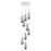 Innovations Milan 9Lt 4" CM Pendant, 18" Canopy, PN/SM - 119-452-1P-PN-G452-4SM