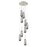 Innovations Milan 9Lt 4" CM Pendant, 18" Canopy, SN/SM - 119-452-1P-SN-G452-4SM