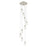 Innovations Crown Point 9Lt 19" Cord Multi Pendant, SN/SD - 119B-9P-SN-G434-7SDY