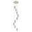 Innovations Crown Point 9Lt 19" Cord Multi Pendant, SN/SM - 119B-9P-SN-G434-7SM