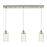 Innovations Crown Point 3Lt 37" Cord Linear Pend, SN/SD - 123B-3P-SN-G434-7SDY