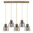 Innovations Newton Bell 5Lt 8" CL Pendant, BS/SM - 125-410-1PS-BB-G412-8SM