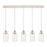 Innovations Crown Point 5Lt 37" Cord Linear Pendant, PN/CL - 125B-5P-PN-G434-7CL