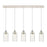Innovations Crown Point 5Lt 37" Cord Linear Pend, PN/SD - 125B-5P-PN-G434-7SDY