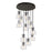 Innovations Newton-B 12Lt 8" CM Pend, 24" Cpy, B/SD - 126-410-1PS-BK-G412-8SDY