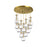 Innovations Owego 12Lt 5" CM Pendant, 24" Canopy, BS/CL - 126-451-1P-BB-G451-5CL