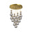 Innovations Owego 12Lt 5" CM Pendant, 24" Canopy, BS/SM - 126-451-1P-BB-G451-5SM