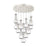 Innovations Owego 12Lt 5" CM Pendant, 24" Canopy, PN/CL - 126-451-1P-PN-G451-5CL
