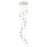 Innovations Milan 12Lt 4" CM Pendant, 24" Canopy, PN/CL - 126-452-1P-PN-G452-4CL