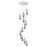 Innovations Milan 12Lt 4" CM Pendant, 24" Canopy, PN/SM - 126-452-1P-PN-G452-4SM