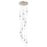Innovations Milan 12Lt 4" CM Pendant, 24" Canopy, SN/CL - 126-452-1P-SN-G452-4CL