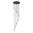 Innovations Crown Point 12Lt 24" Cord Multi Pend, BK/SD - 126B-12P-BK-G434-7SDY