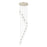 Innovations Crown Point 12Lt 24" Cord Multi Pend, PN/CL - 126B-12P-PN-G434-7CL