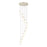 Innovations Crown Point 12Lt 24" Cord Multi Pend, PN/WH - 126B-12P-PN-G434-7WH