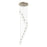 Innovations Crown Point 12Lt 24" Cord Multi Pend, SN/CL - 126B-12P-SN-G434-7CL
