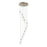 Innovations Crown Point 12Lt 24" Cord Multi Pend, SN/DS - 126B-12P-SN-G434-7DE