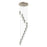 Innovations Crown Point 12Lt 24" Cord Multi Pend, SN/SM - 126B-12P-SN-G434-7SM