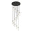 Innovations Crown 13Lt 32" Cord Multi Pend, BRS/SD - 132BK-B-13P-BB-G434-12SDY