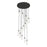 Innovations Crown 13Lt 32" Cord Multi Pend, BK/DS - 132BK-B-13P-BK-G434-12DE