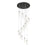 Innovations Crown 13Lt 32" Cord Multi Pend, PN/SD - 132BK-B-13P-PN-G434-12SDY