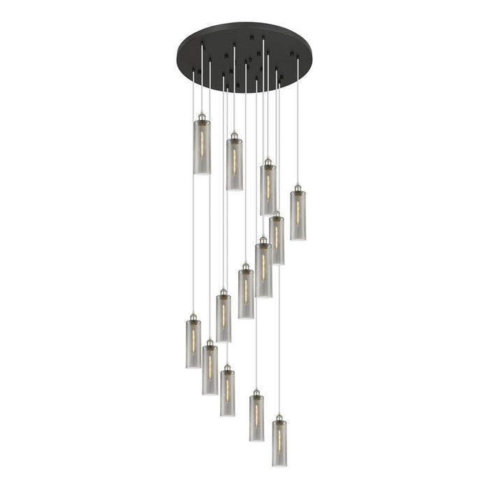 Innovations Crown 13Lt 32" Cord Multi Pend, PN/SM - 132BK-B-13P-PN-G434-12SM