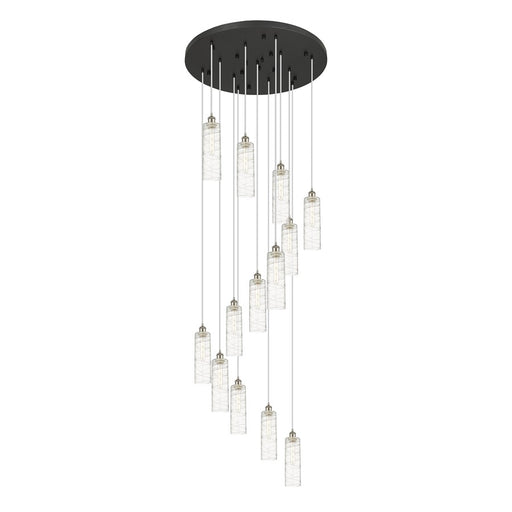 Innovations Crown 13Lt 32" Cord Multi Pend, SN/DS - 132BK-B-13P-SN-G434-12DE