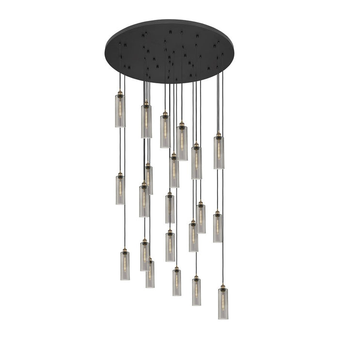Innovations Crown 21Lt 48" Cord Multi Pend, BRS/SM - 148BK-B-21P-BB-G434-12SM