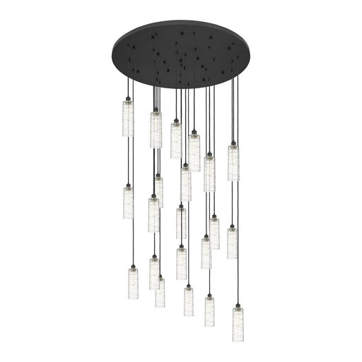 Innovations Crown 21Lt 48" Cord Multi Pend, BK/DS - 148BK-B-21P-BK-G434-12DE