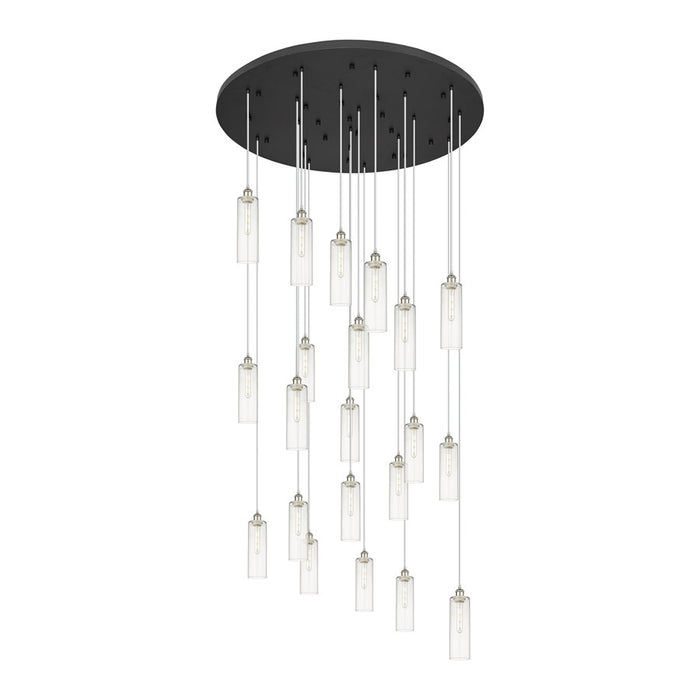 Innovations Crown 21Lt 48" Cord Multi Pend, PN/CL - 148BK-B-21P-PN-G434-12CL