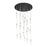 Innovations Crown 21Lt 48" Cord Multi Pend, PN/SD - 148BK-B-21P-PN-G434-12SDY