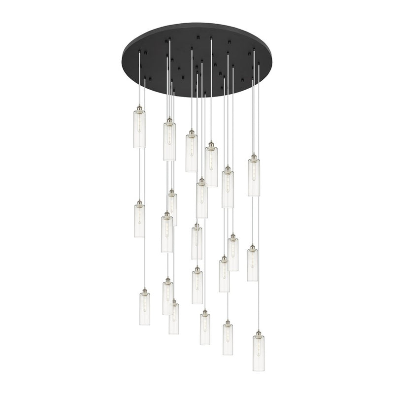 Innovations Crown 21Lt 48" Cord Multi Pend, SN/CL - 148BK-B-21P-SN-G434-12CL