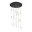 Innovations Crown 21Lt 48" Cord Multi Pend, SN/CL - 148BK-B-21P-SN-G434-12CL
