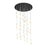 Innovations Crown 21Lt 48" Cord Multi Pend, SN/WH - 148BK-B-21P-SN-G434-12WH