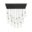 Innovations Crown 13Lt 54" Cord Multi Pend, BRS/SD - 154BK-B-13P-BB-G434-12SDY