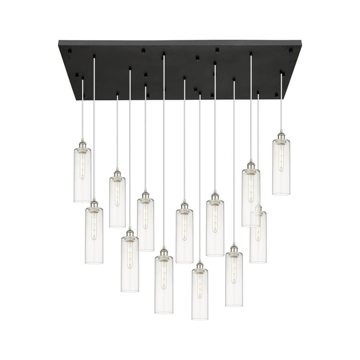 Innovations Crown 13Lt 54" Cord Multi Pend, PN/CL - 154BK-B-13P-PN-G434-12CL