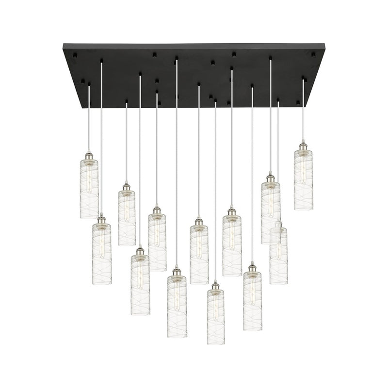 Innovations Crown 13Lt 54" Cord Multi Pend, PN/DS - 154BK-B-13P-PN-G434-12DE