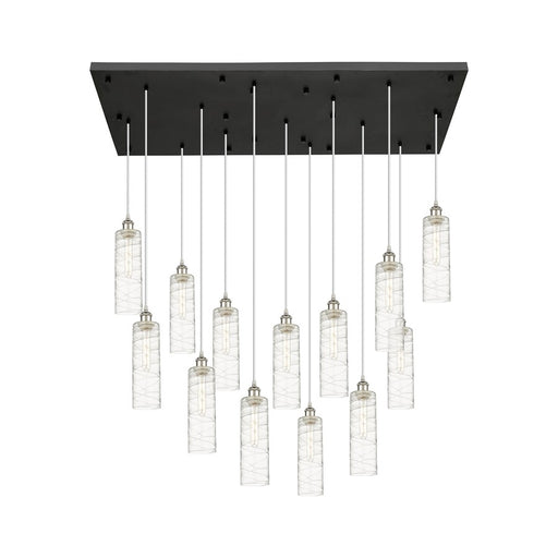 Innovations Crown 13Lt 54" Cord Multi Pend, PN/DS - 154BK-B-13P-PN-G434-12DE